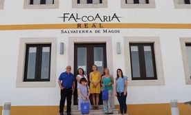 Universidade de Évora visita a Falcoaria Real de Salvaterra de Magos